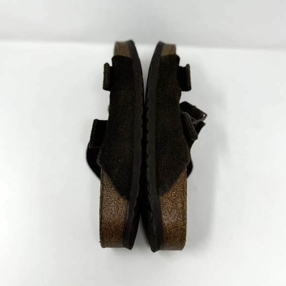 Birkenstock Arizona Suede Soft Footbed Sandals - Picture 5 of 8